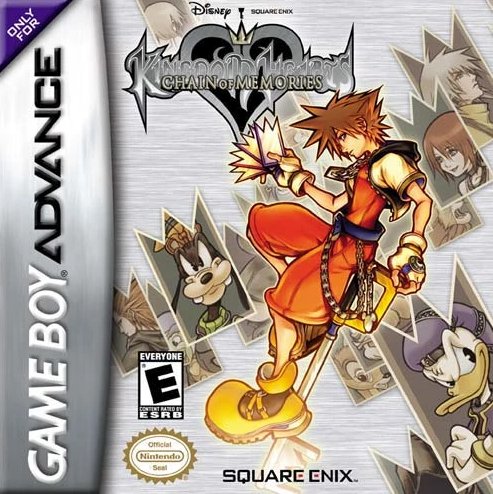Capa do jogo Kingdom Hearts: Chain of Memories